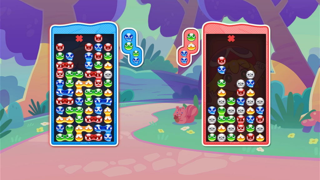 Gameplay screenshot from Puyo Puyo Puzzle Pop