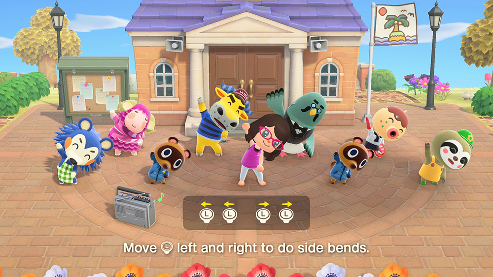 Animal Crossing New Horizons: How to Do Group Stretching « SuperParent |  The Video Game Guide for the Modern Parent