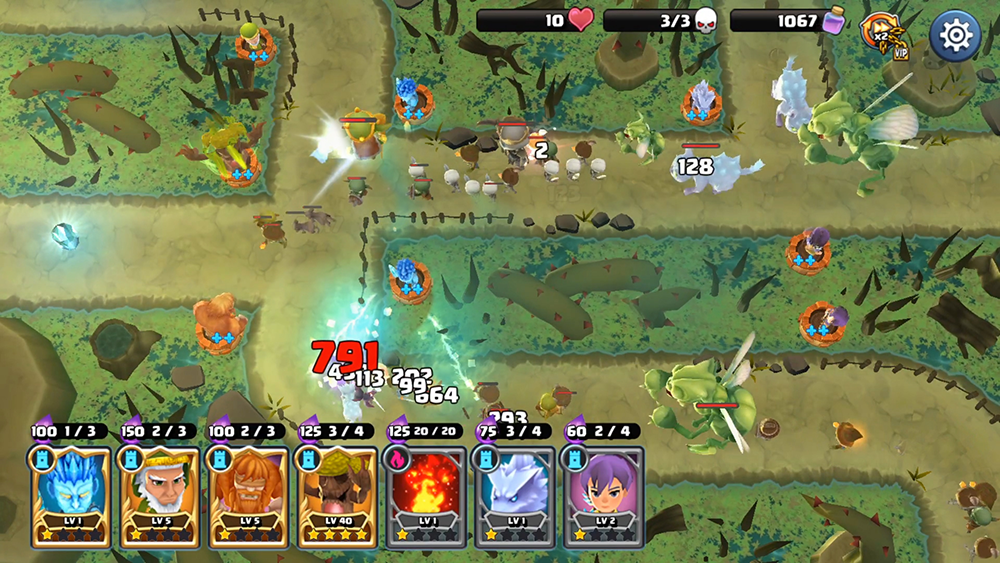 Beast Quest: Ultimate Heroes is a fantastical 3D tower defence title