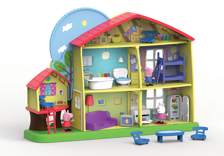 Peppa Pig Peppa's Adventures Peppa's Playtime to Bedtime House