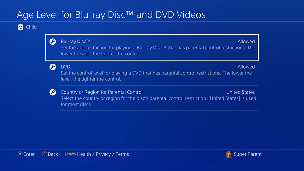 How to Set Parental Controls on the PlayStation 4