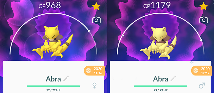 Pokemon Go Shiny Abra