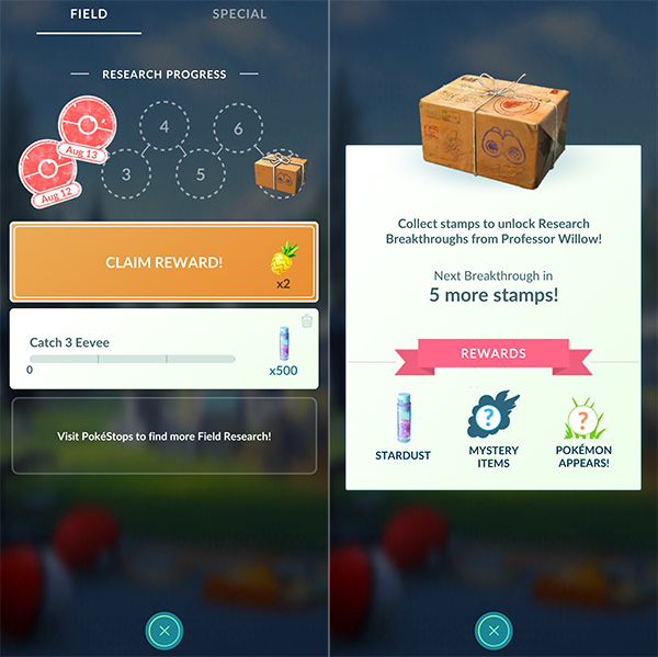 Pokemon Go Research Tasks: A « SuperParent | The Video Game Guide the Parent