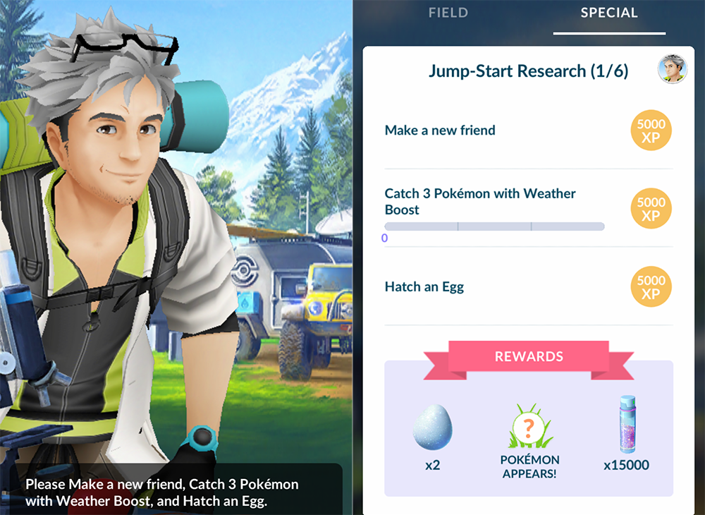Pokemon Go A Thousand-Year Slumber Research Tasks: A SuperParent Guide «  SuperParent