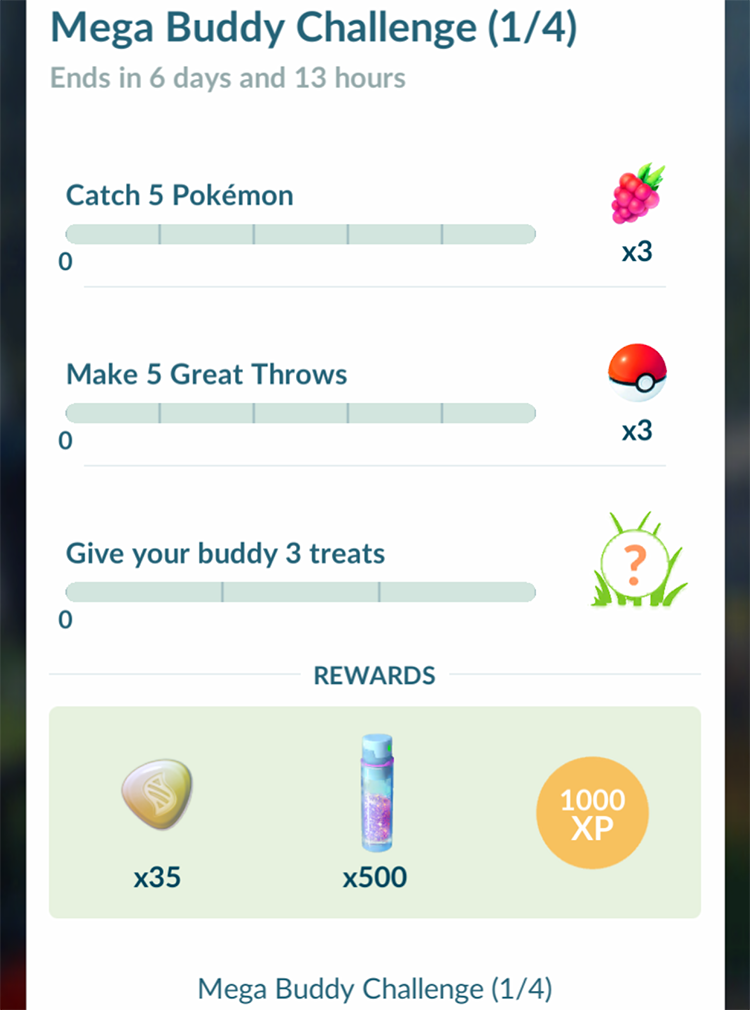 Pokémon Go Halloween 2023 Part 2 event, Timed Research quest steps