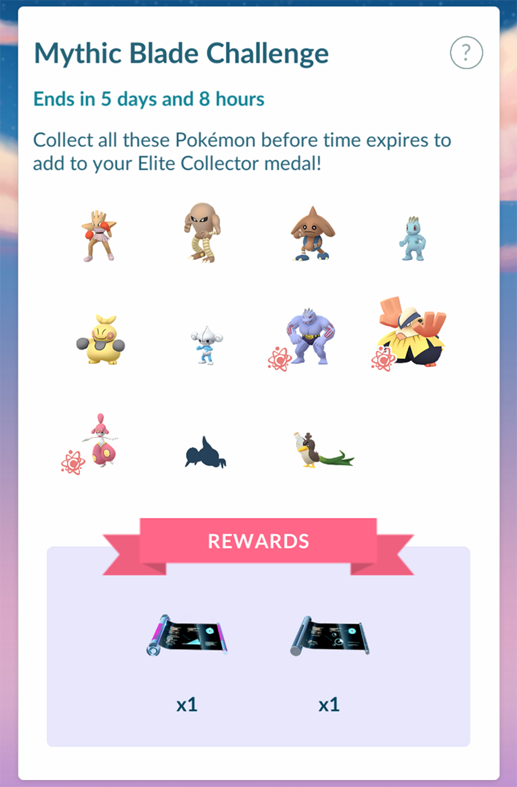 How to get Galarian Farfetch'd for Pokemon GO Mythic Blade Collection  Challenge