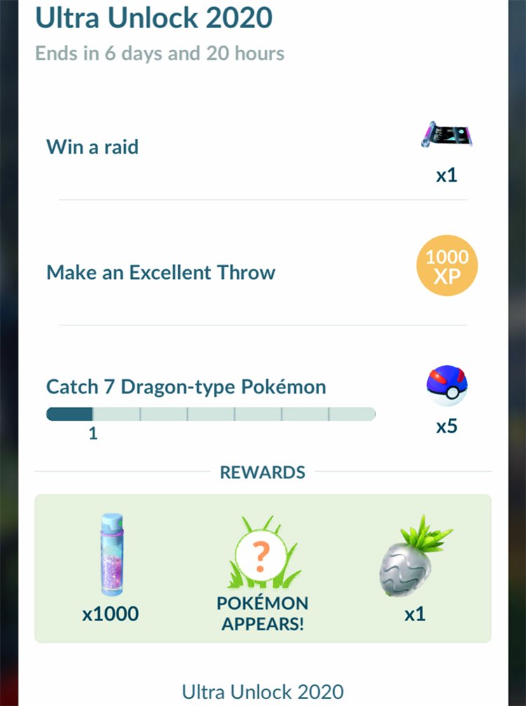 Pokemon Go Ultra Unlock 2020 Timed Research Tasks Guide « SuperParent The Video Game Guide for