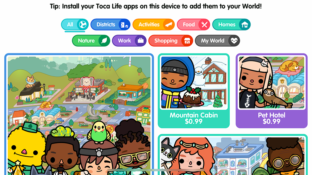 Toca Boca - Toca Life: Stable is now available on the App Store
