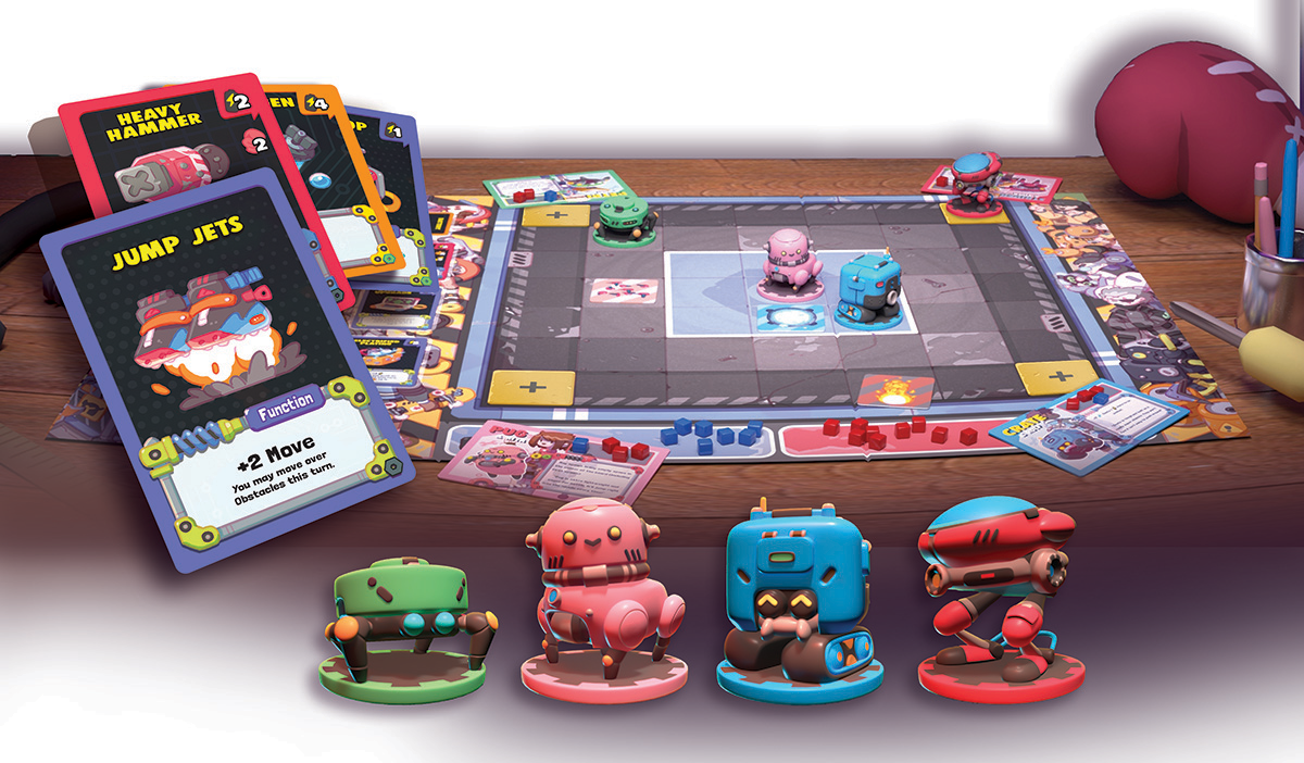 Robot Quest Arena Tabletop Game Hits Stores August 22 « SuperParent